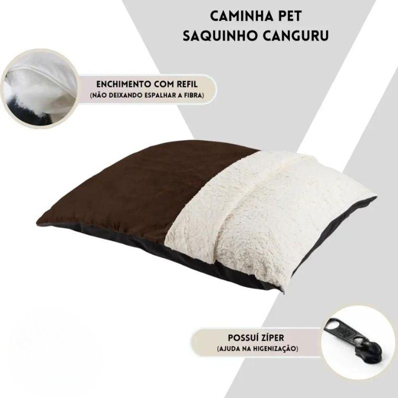 Cama Pet Canguru Saco de Dormir | Para Cachorro e Gato