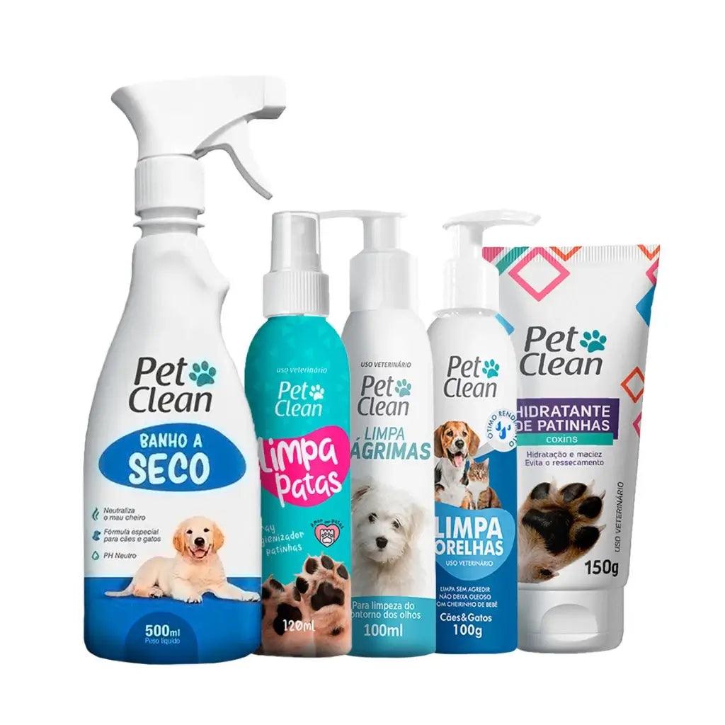 Kit Banho a Seco Pet Clean