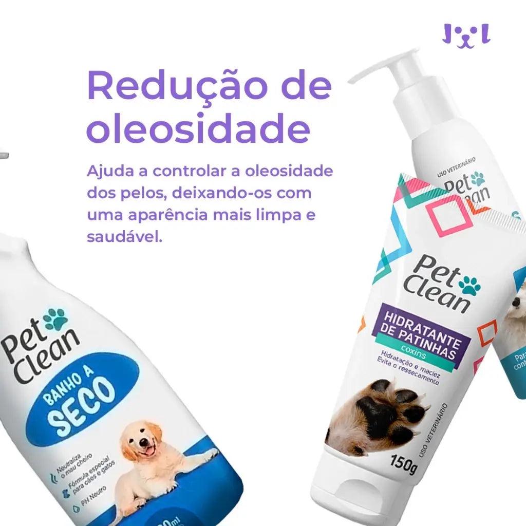 Kit Banho a Seco Pet Clean