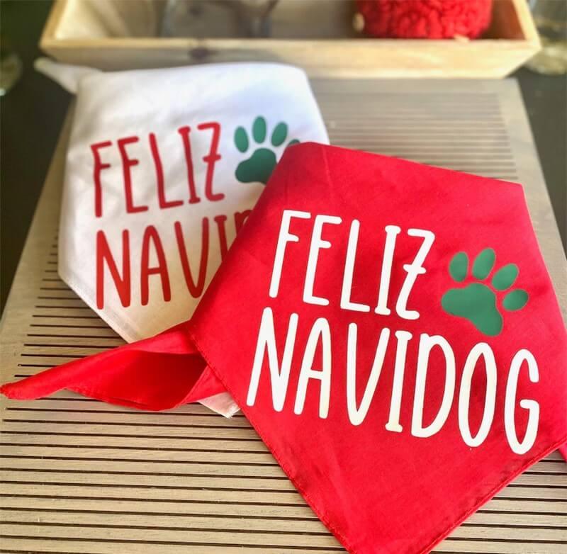 Bandana Feliz Natal para Pets