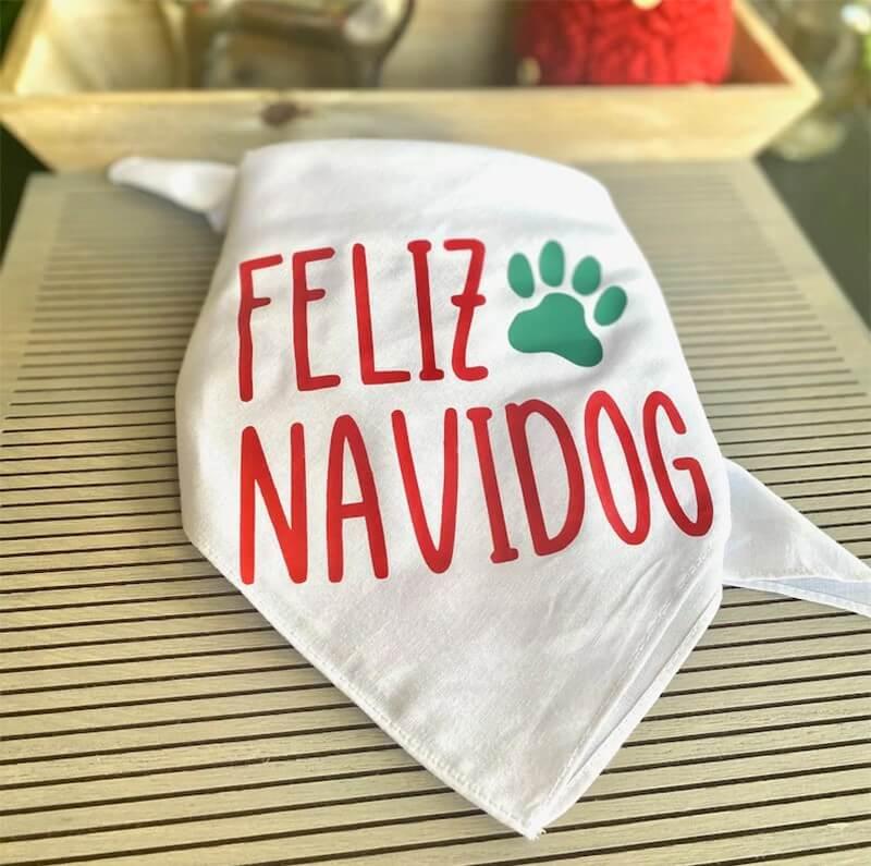 Bandana Feliz Natal para Pets